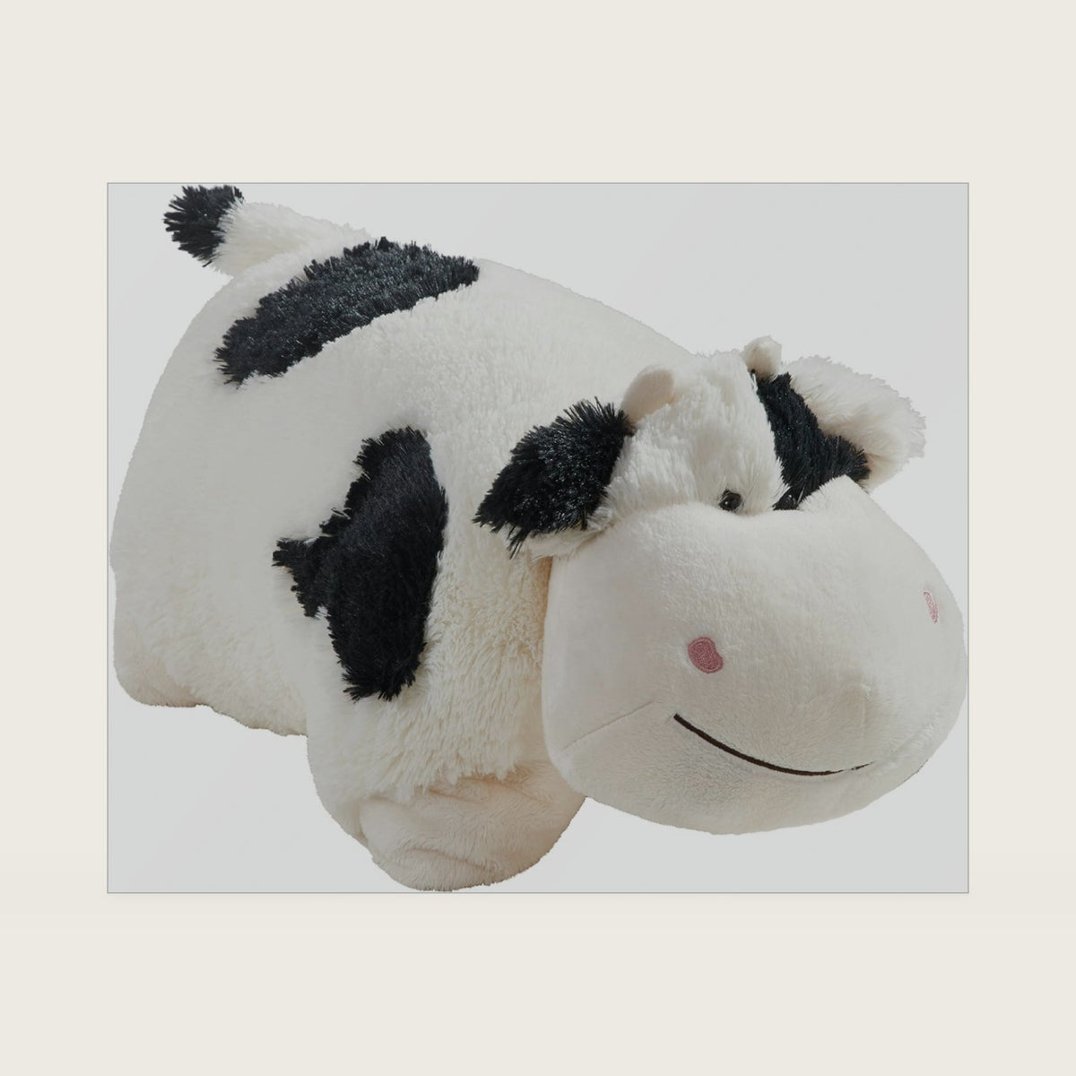 Pillow Pets Cozy Cow, 18" Stuffed Animal Plush Toy