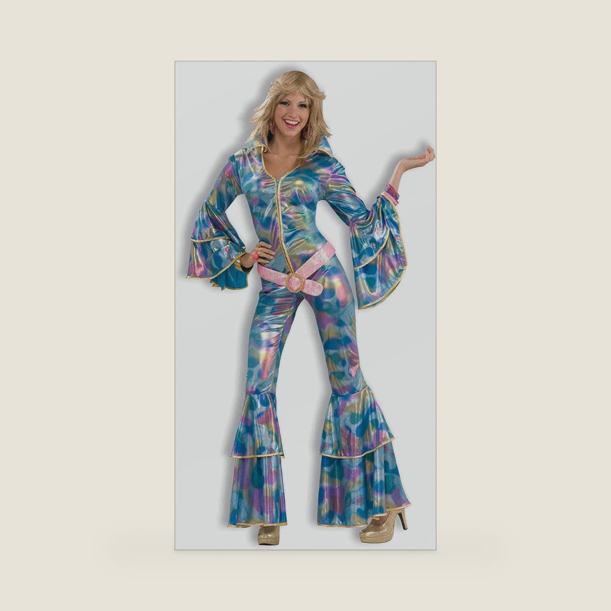 Forum Novelties Women's 70's Disco Fever Disco Mamma Costume
