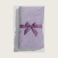 Sonoma Lavender Spa Blanket Filled with Lavender Flowers/Flaxseed, Weighted, Hot/Cold Microwaveable for Soothing Muscles, Removable Washable Cover (44" x 18", Lilac Dot) Handmade Co.