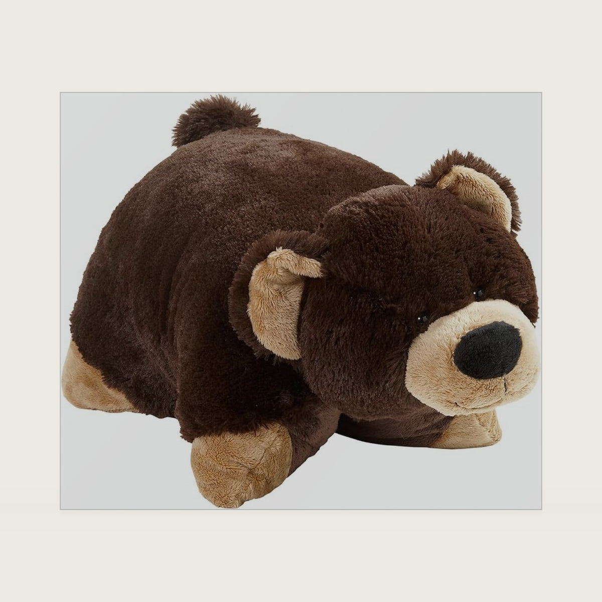 Pillow Pets Mr. Bear, 18" Stuffed Animal Plush Toy