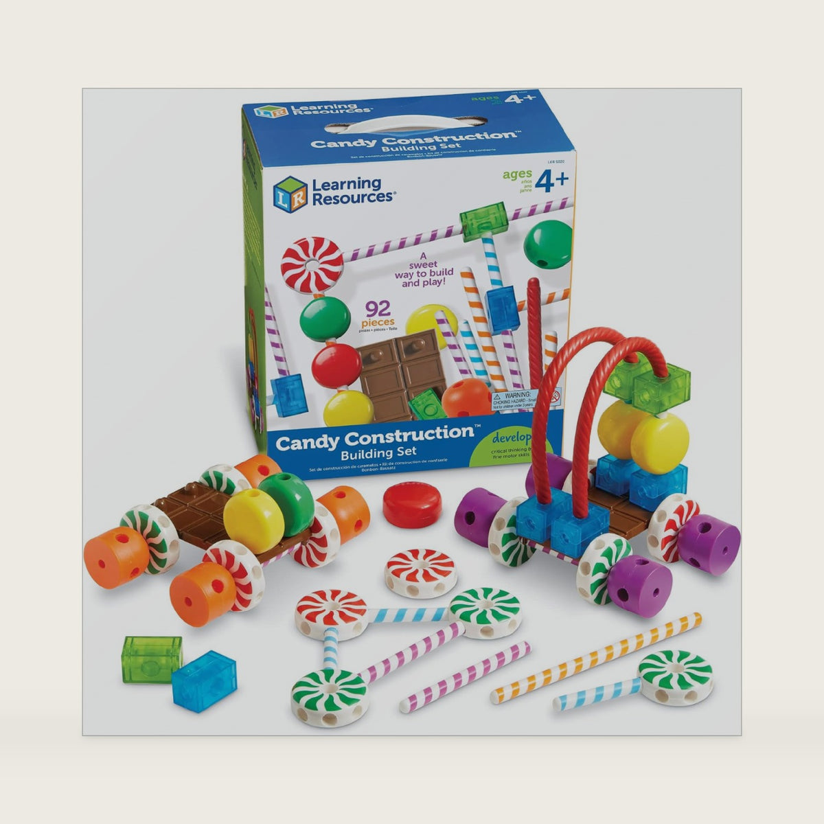 Learning Resources Candy Construction Building Set