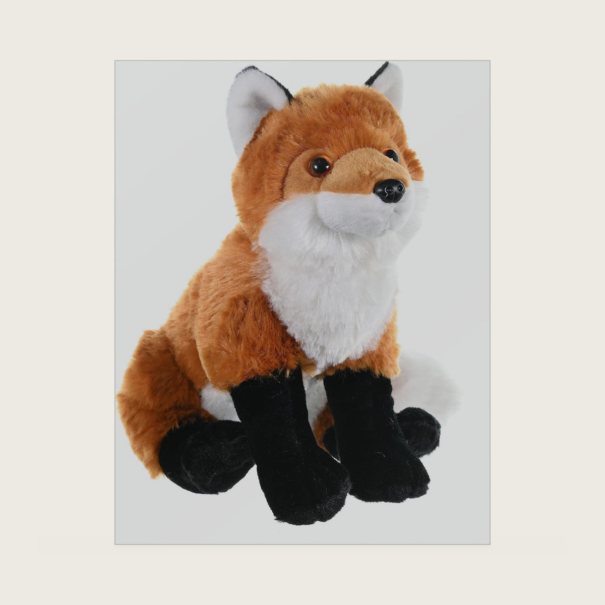 Wild Republic Red Fox Plush, Stuffed Animal, Plush Toy, Gifts For Kids, Cuddlekins 12" (10944)
