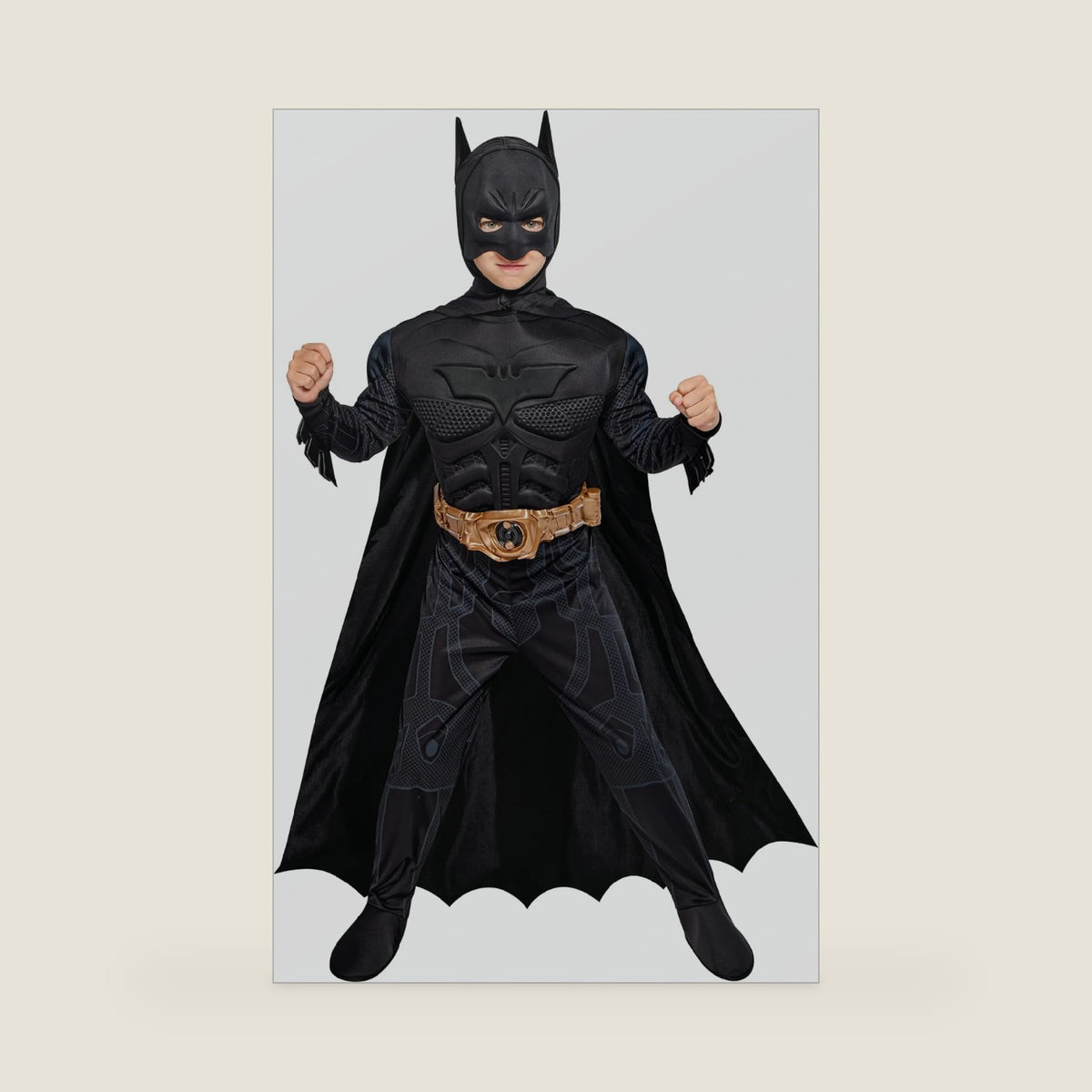 Rubies DC Batman The Dark Knight Rises: Batman Costume for Kids, Boy's Small
