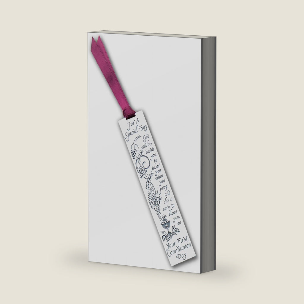 Cathedral Art For a Special Boy First Communion Metal Bookmark - 3-1/2-Inch, Includes Special Prayer