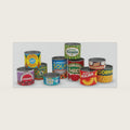 Melissa & Doug Let's Play House, 10 Grocery Cans with Removable Lids, Toy Food & Play Kitchen Accessories, Preschool Learning Toys for Girls & Boys 3+