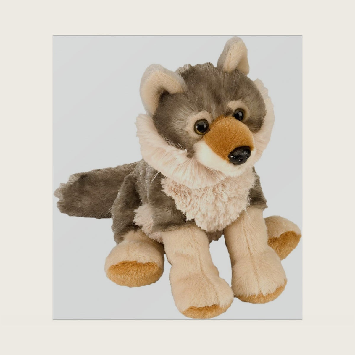 Wild Republic Wolf Plush, Stuffed Animal, Plush Toy, Gifts for Kids, Cuddlekins, 8 Inches