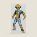 Disguise Costumes Bumblebee Rescue Bot Toddler Muscle Costume, Yellow/Silver/Blue, Large