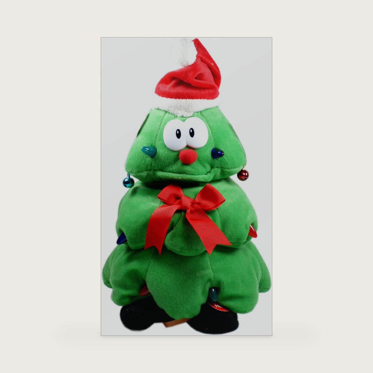 Cuddle Barn Rockin Robbie The Singing and Dancing Christmas Tree, 12"