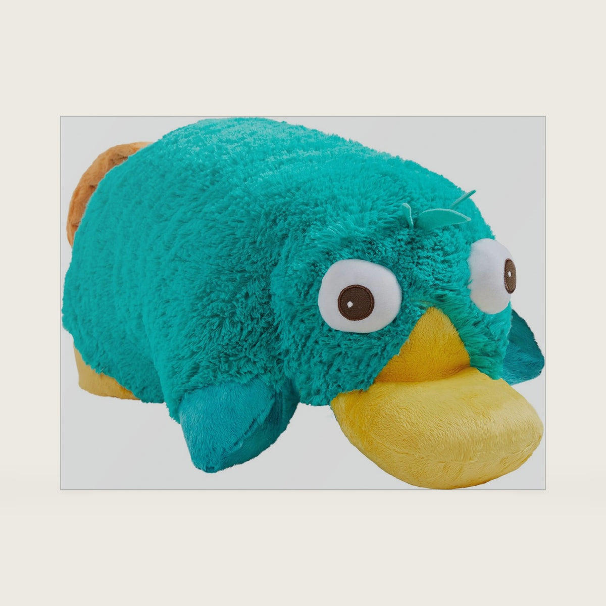 My Pillow Pets Authentic Perry Folding Plush Pillow, 18-Inch, Large