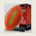 GlowCity Glow in The Dark Football - Size 3/6 Light Up Ball Gifts for Kids, Junior & Teens - Bright Football for Night Outdoor Games - Sports Birthday Gift Ideas for Boys Ages 6 7 8 9 10 11 12 13 14