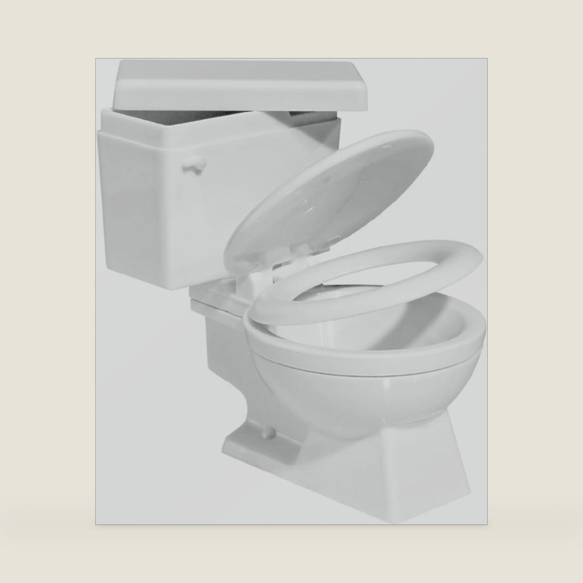 Toilet for Wrestling Action Figures