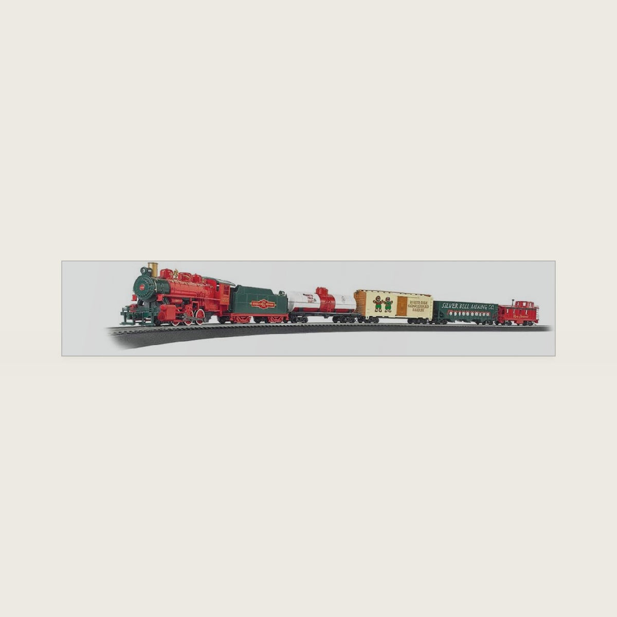 Bachmann Trains Jingle Bell Express Ready to Run Electric Train St HO Scale