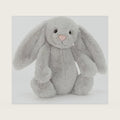 Jelly Cat BAS3BS - Grey Rabbit Teddy.
