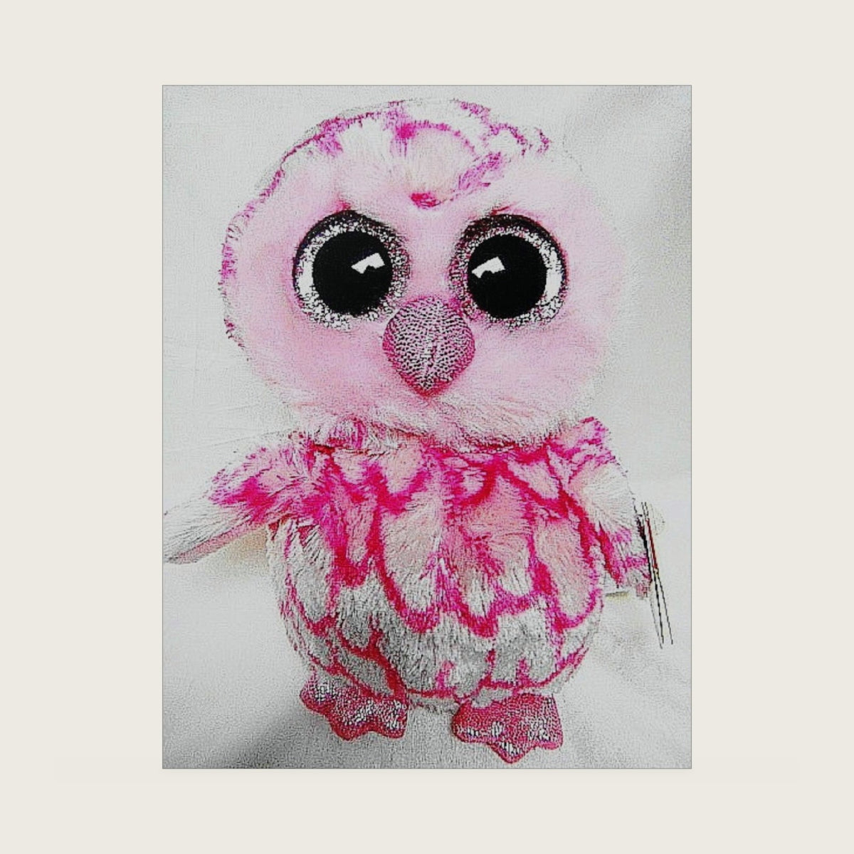 Beanie Boos Pinky Pink Barn Owl Plush
