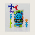 Fat Brain Toys Squigz Starter Set, 24 Piece Suction Bath Toys, Sensory Toys for Kids 3 and Up