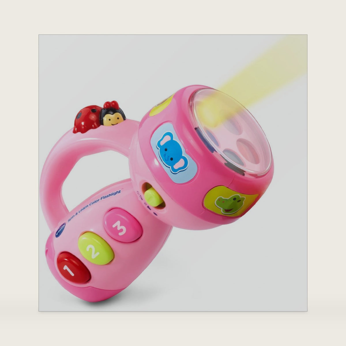VTech Spin and Learn Color Flashlight, Pink