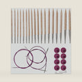 Knit Picks Sunstruck Wood Interchangeable Knitting Needles Set - US 4-11