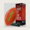GlowCity Glow in The Dark Football - Size 3/6 Light Up Ball Gifts for Kids, Junior & Teens - Bright Football for Night Outdoor Games - Sports Birthday Gift Ideas for Boys Ages 6 7 8 9 10 11 12 13 14