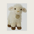 ® Adorable Miyoni® Tots Baby Lamb Stuffed Animal - Lifelike Detail - Cherished Companionship - White 7 Inches