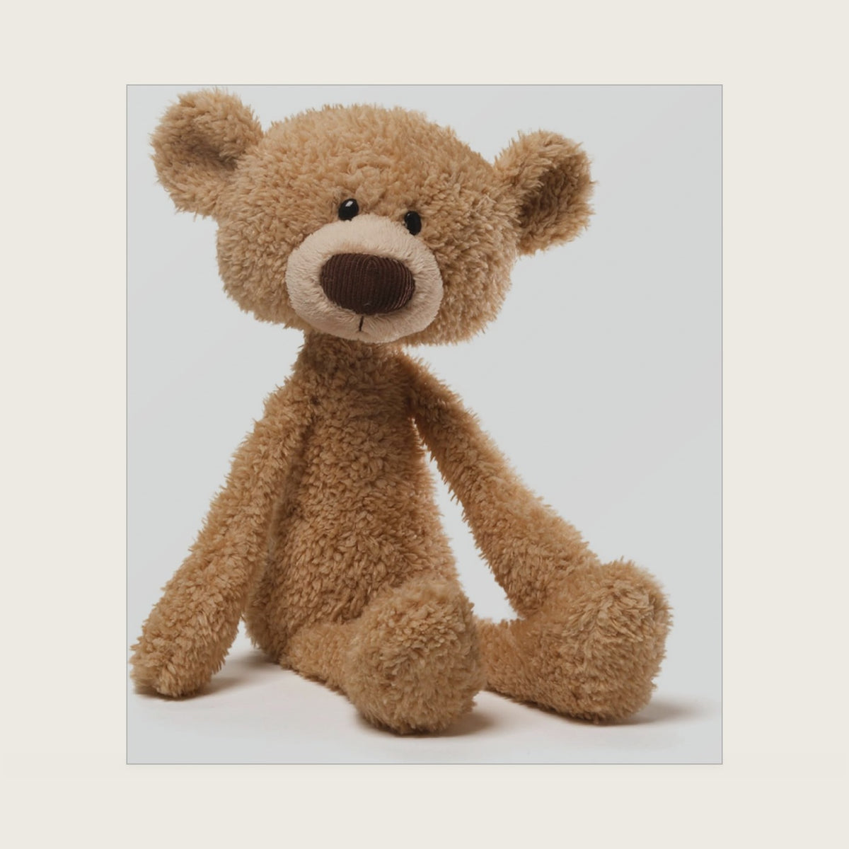 Toothpick 15-Inch Tan Classic Teddy Bear Plush Toy, Ages 0+