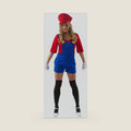 Orion Costumes Female Super Plumber/Mario Adult Costume