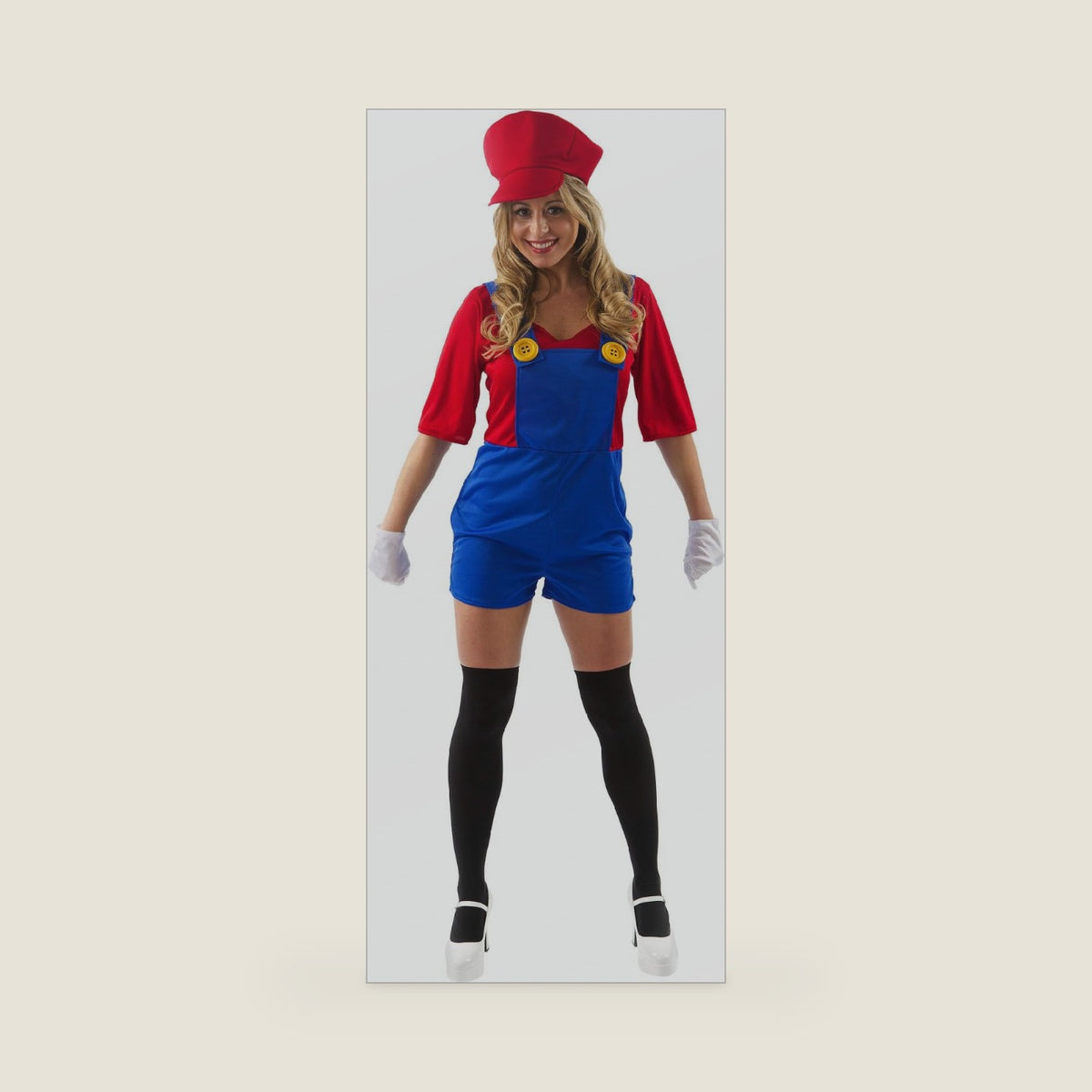 Orion Costumes Female Super Plumber/Mario Adult Costume