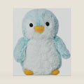 Aurora Pompom Penguin 6" Brights Blue Playful Stuffed Animal