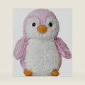 Aurora Pompom Penguin 6" Brights Pink Playful Stuffed Animal