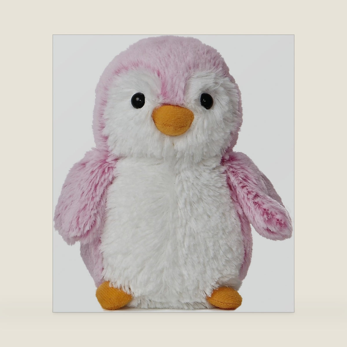 Aurora Pompom Penguin 6" Brights Pink Playful Stuffed Animal