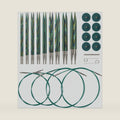 Knit Picks Caspian Wood Interchangeable Knitting Needles Set - US 4-11