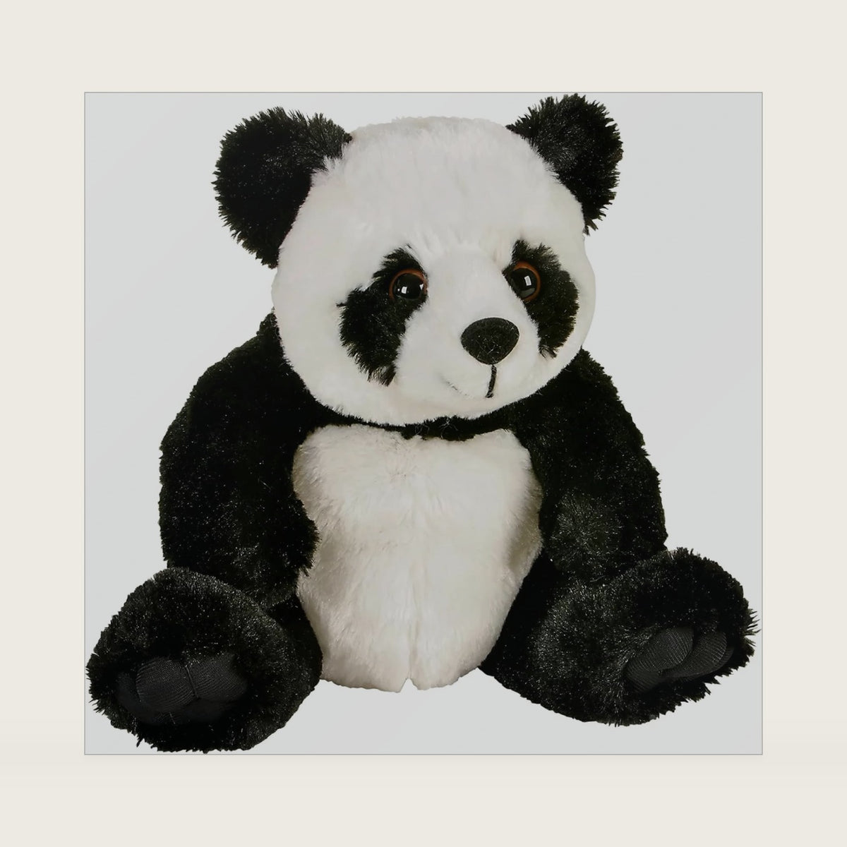 Rhode Island Novelty Charming Panda Plush, Animal Den Collection, Soft Stuffed Animal Toy for Kids, 8 Inch