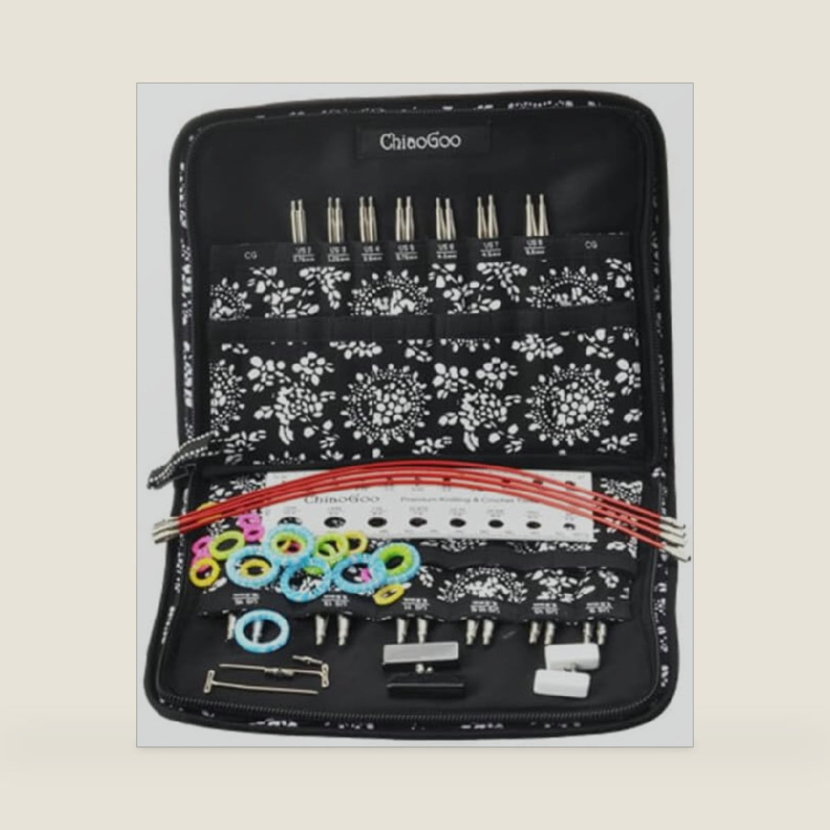 ChiaoGoo Twist SS Complete Set, 4-inch (10 cm)