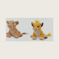 Simba Plush and Nala Plush The Lion King - Mini Bean Bag - 7''