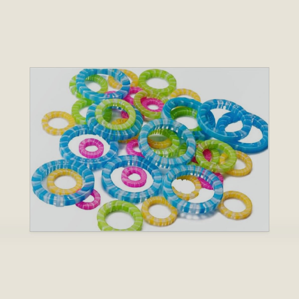 ChiaoGoo Stitch Markers, Set of 40 (1090)