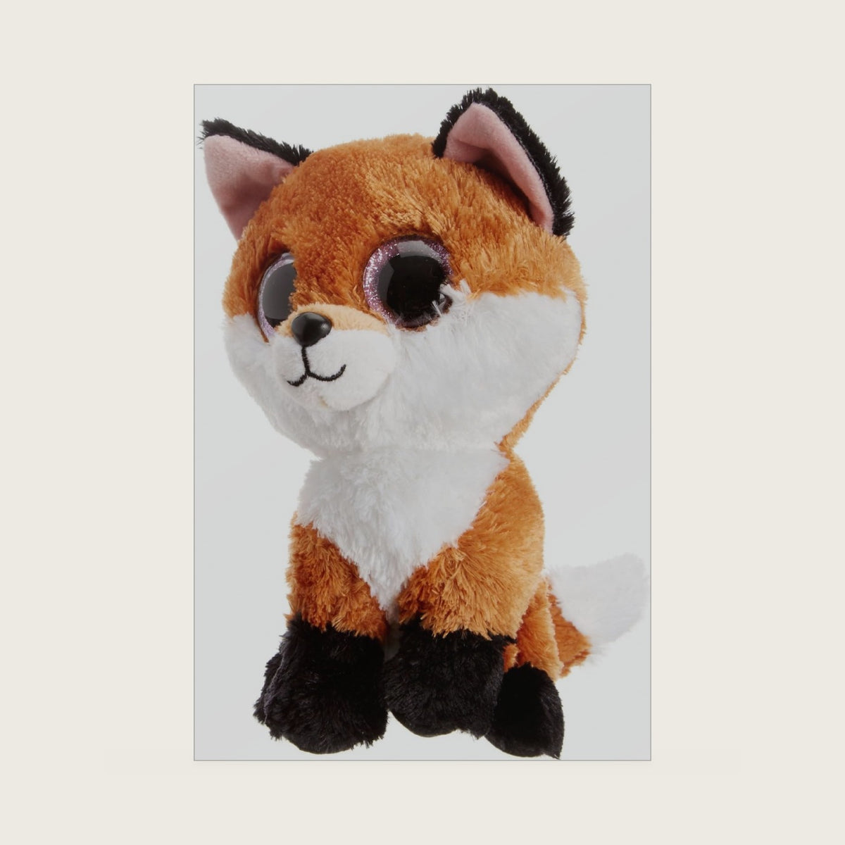Beanie Boos 6-Inch Slick Brown Fox Plush