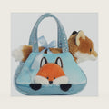 Fancy Pals 7" Peek-A-Boo Fox Fashionable Stuffed Animal