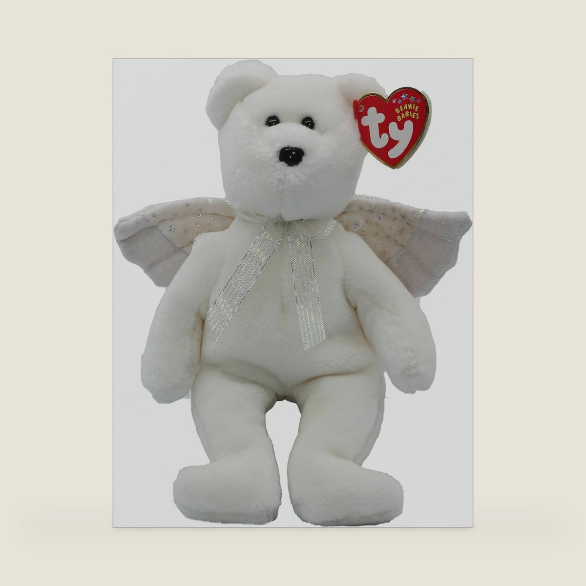 TY Herald the Angel Bear Beanie Baby by Ty