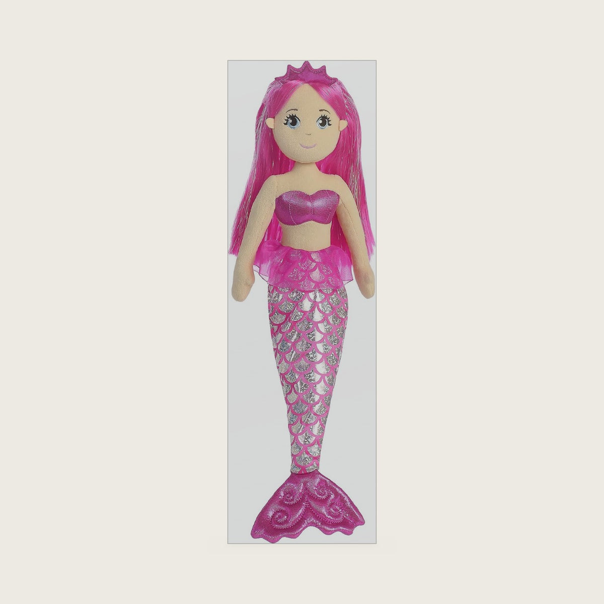 Sea Sparkles 18" Garnet Enchanting Stuffed Doll