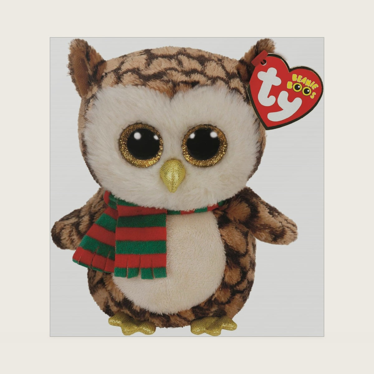 Beanies Baby-ty36173-plush-beanie Boo' S-Small-Wise Owl