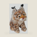 Wild Republic Bobcat Plush, Stuffed Animal, Plush Toy, Gifts for Kids, Cuddlekins, 8 Inches,Multi