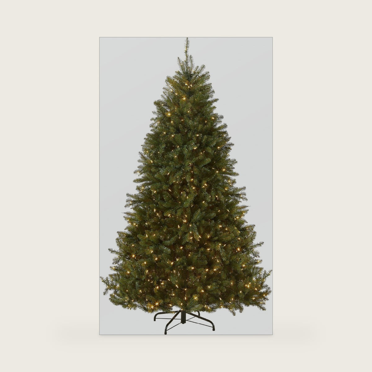 National Tree Company 9ft Pre-Lit Dunhill Fir Artificial Christmas Tree