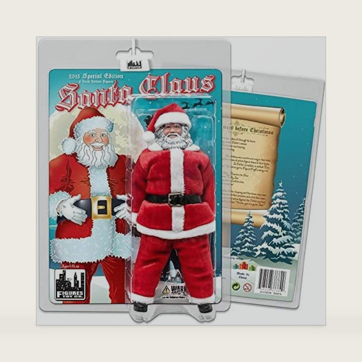 Figures Toy Company Santa Claus 8 Inch Action Figure [2015 Edition]