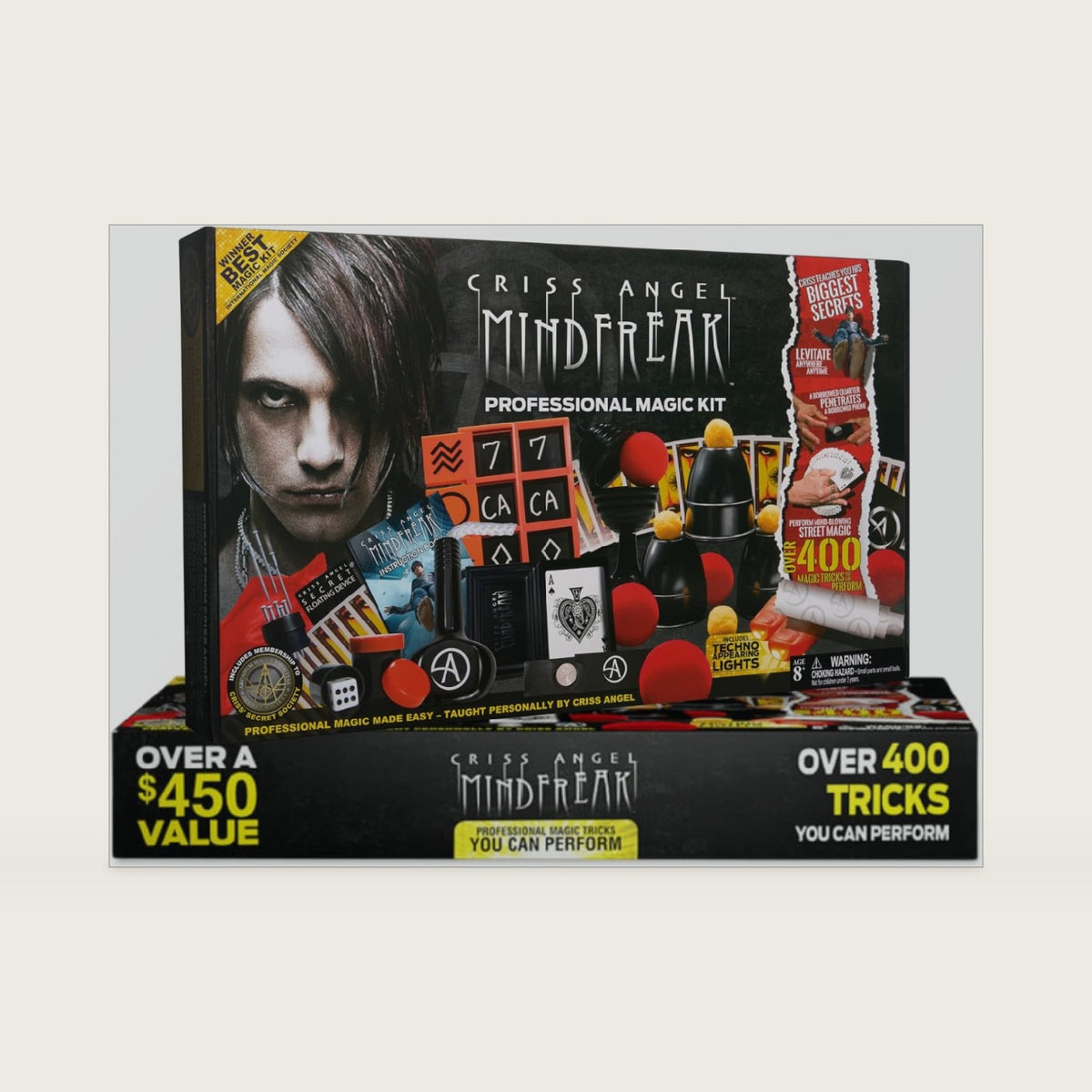 Criss Angel MINDFREAK Professional Magic Kit for Kids, Teens & Adults