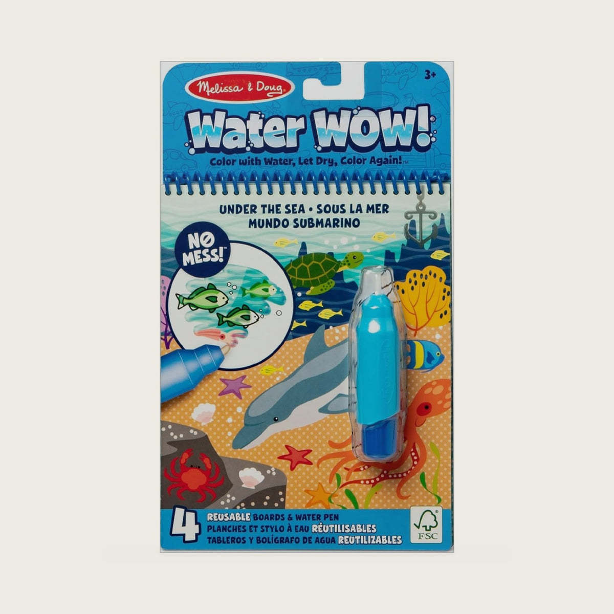 On the Go Water Wow! Under the Sea Color-Reveal Activity Pad