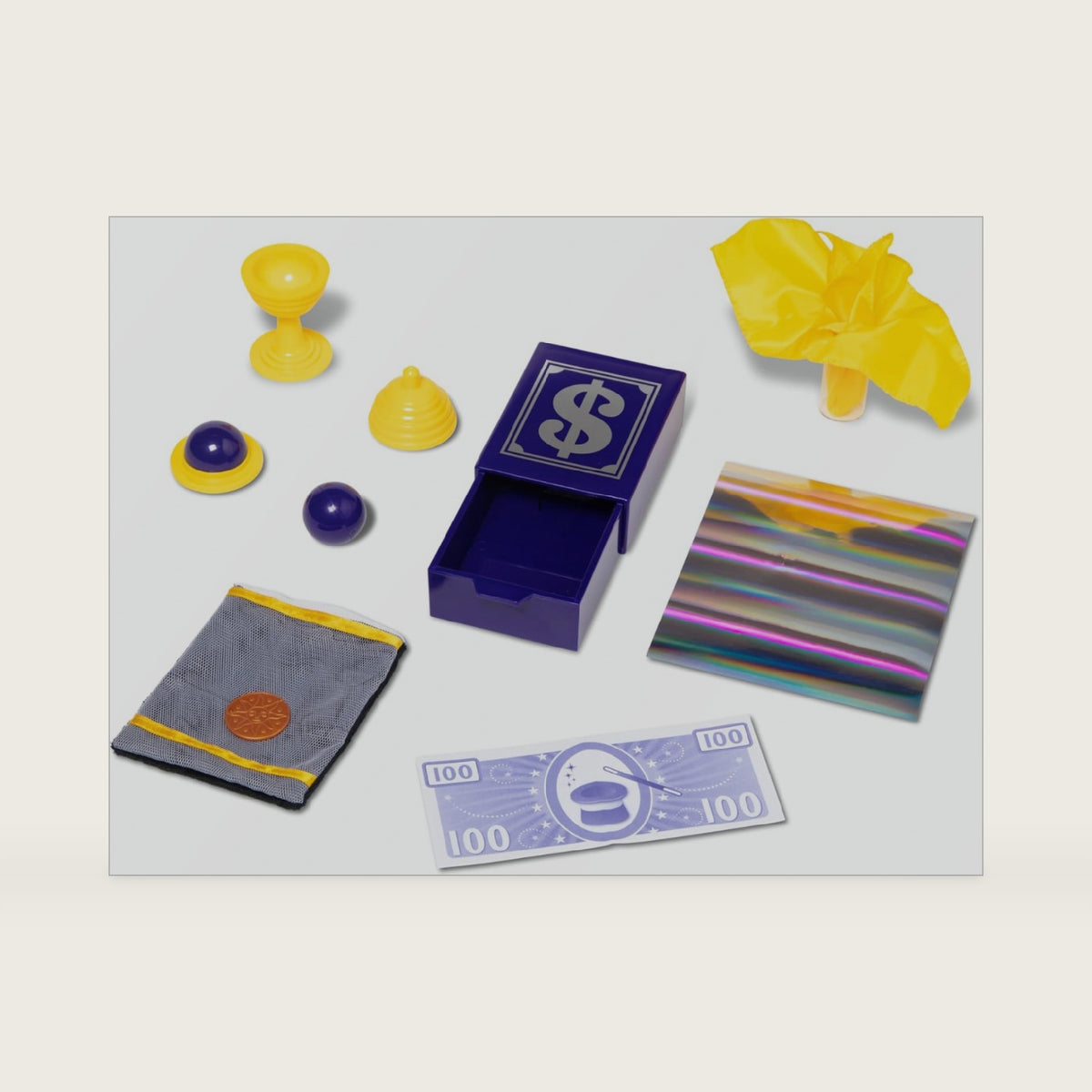 Melissa & Doug Magic in a Snap! Hocus Pocus Collection Magic Tricks Set (12 pcs)