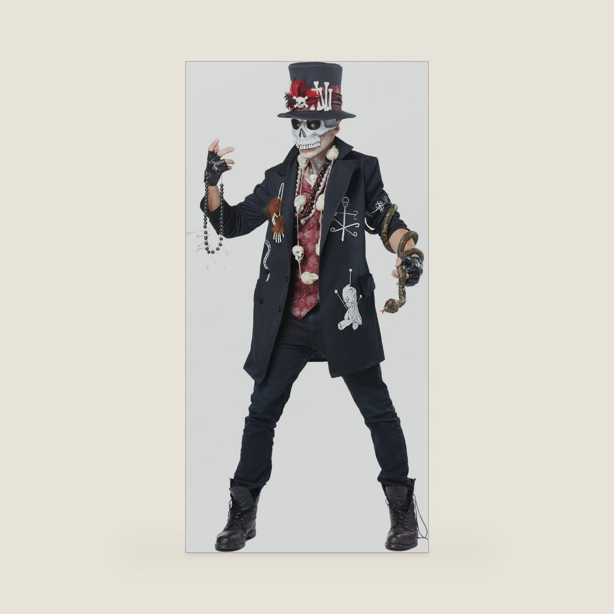California Costumes Men's Voodoo Dude