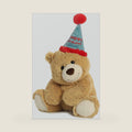 Aurora Bear 13.5" Happy Birthday Bear Snuggly Stuffed Animal