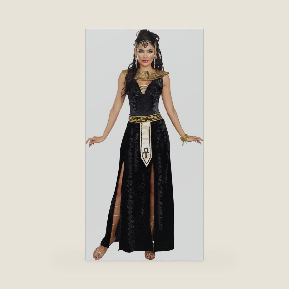 Dreamgirl Womens Exquisite Cleopatra Costume,One Size