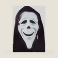 Mens Stoned Scary Movie Mask Film Halloween Horror Scream Fancy Dress Costume Accessory (One Size)