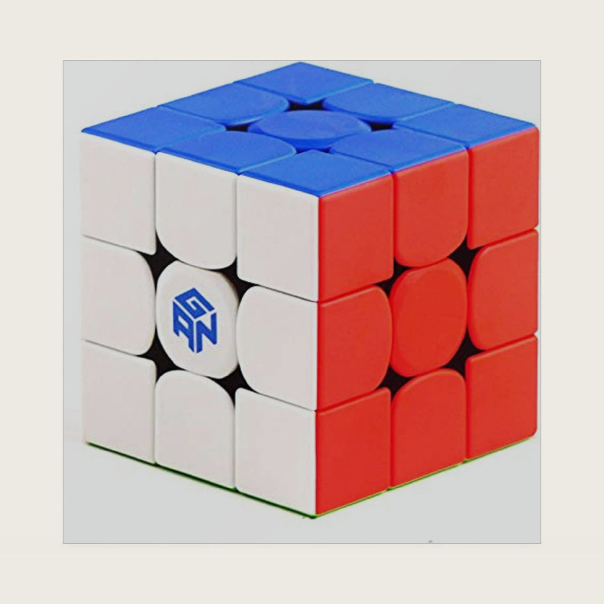CuberSpeed Gan 356 RS 3x3 stickerelss Magic Cube GAN 356 R S 3x3x3 Speed Cube Puzzle (356RS Version)